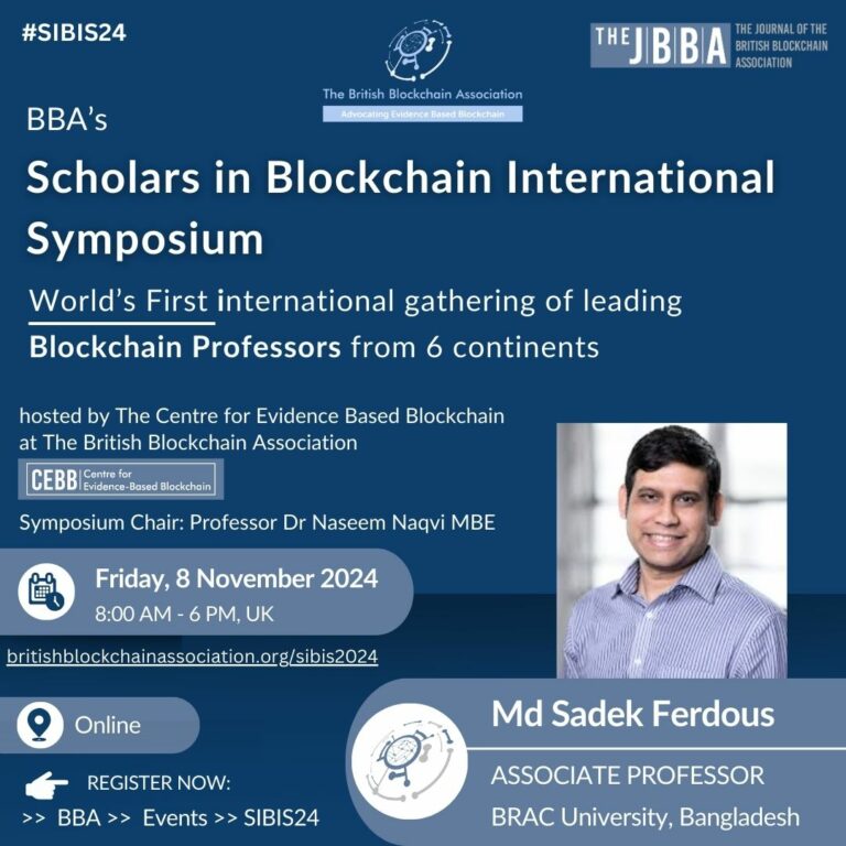 BBA SIBIS24 - SADEK FERDOUS — original 2024 speaker banner