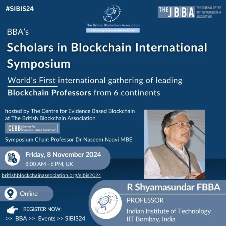 R Shyamasundar - BBA SIBIS24 — original 2024 speaker banner