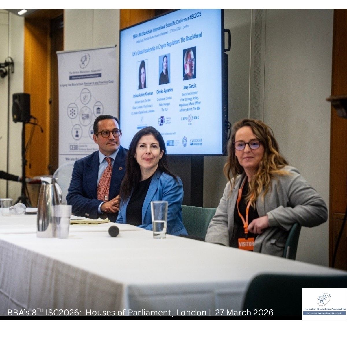 Joey Garcia on the ISC2026 panel at the Houses of Parliament, 27 March 2026.