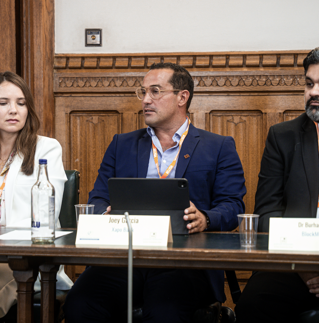 Joey Garcia of Xapo Bank at the APPG roundtable on 13 May 2026