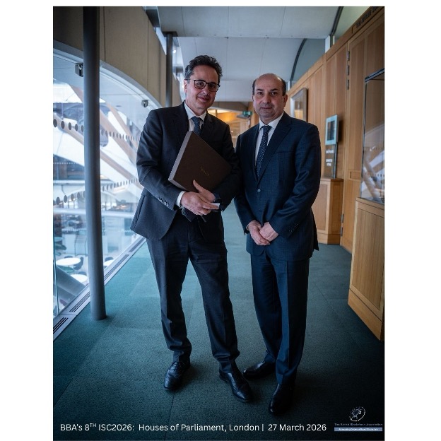 Dino Cataldo Dell’Accio at the BBA’s ISC2026, Houses of Parliament, 27 March 2026.