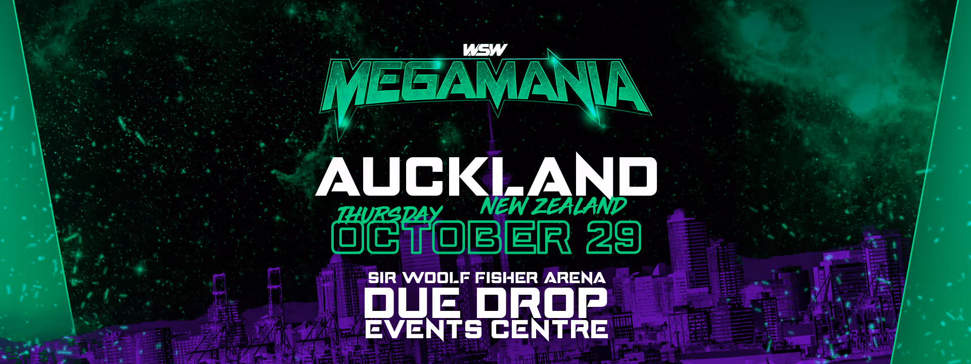 MegaMania event artwork