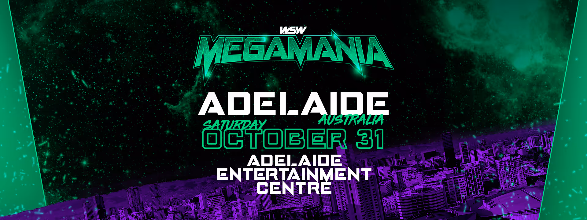 MegaMania event artwork