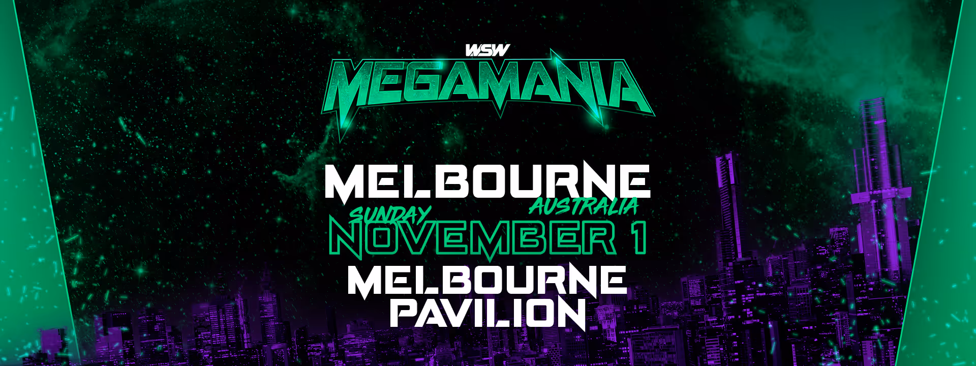 MegaMania event artwork