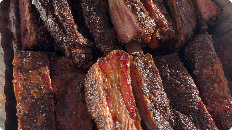 Hog House BBQ short ribs