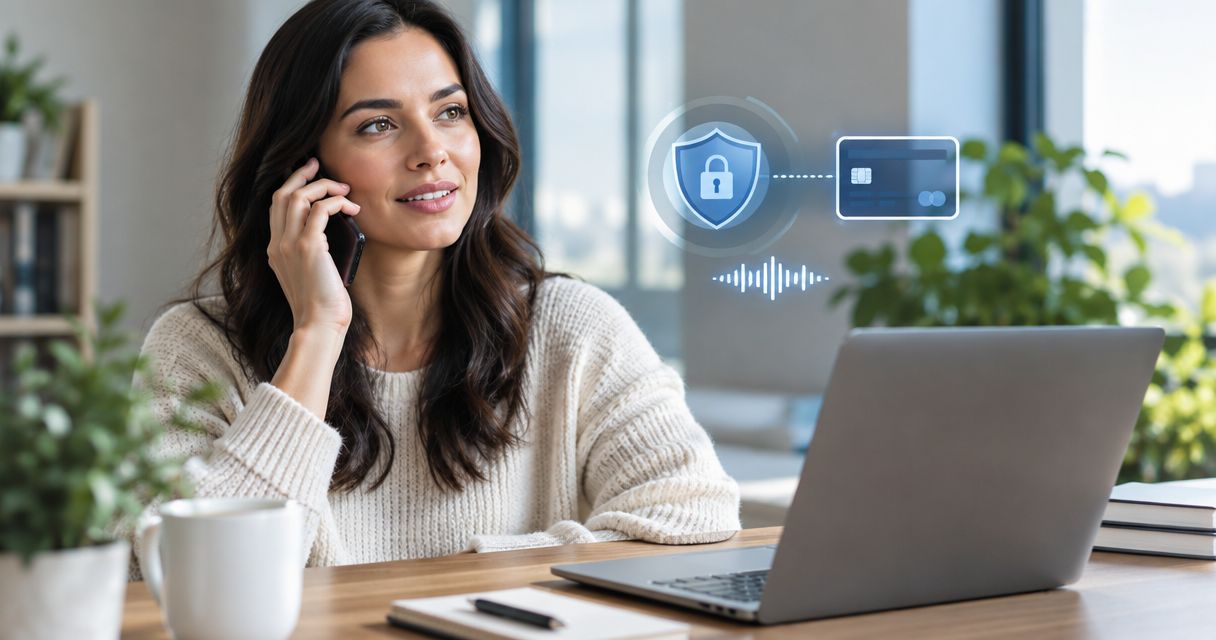 How secure is an AI phone agent with customer payment data?