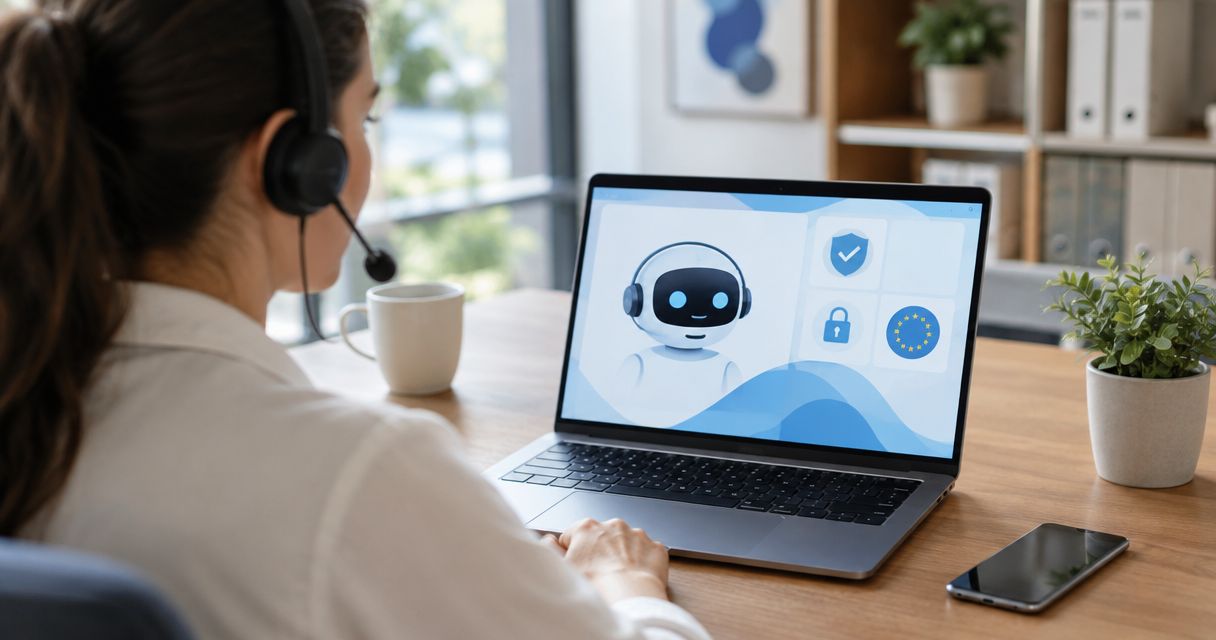 Is AI phone support compliant with GDPR for EU customers?