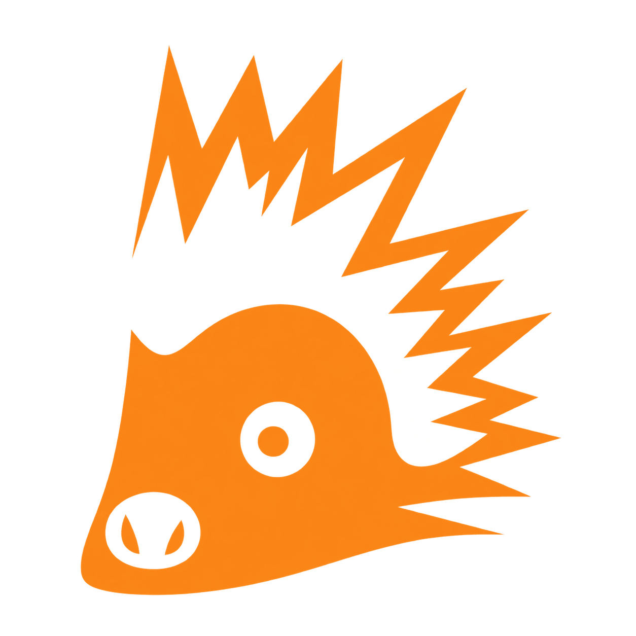 Mascotte hérisson de MTH Soudage