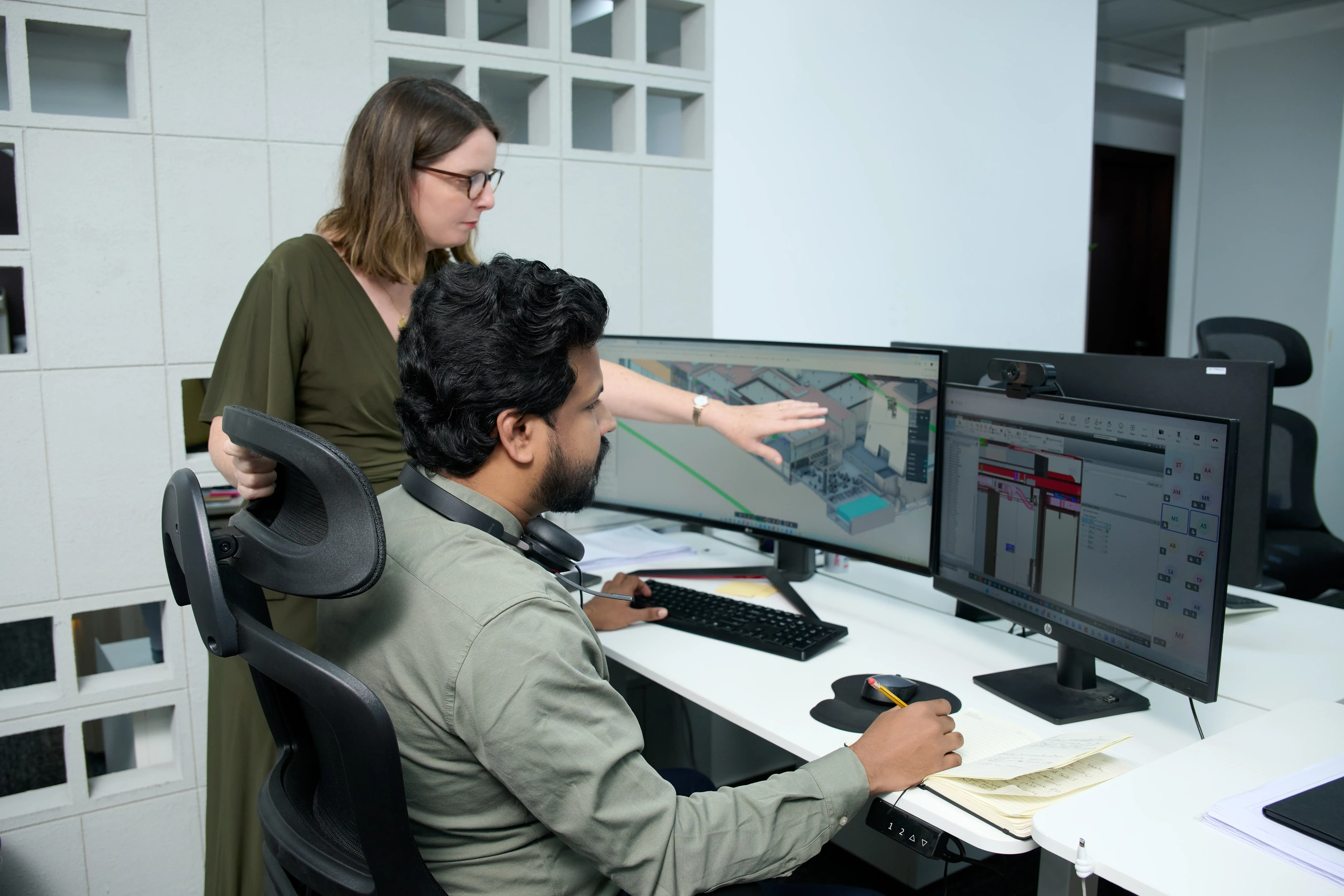 Coordinating technical design information