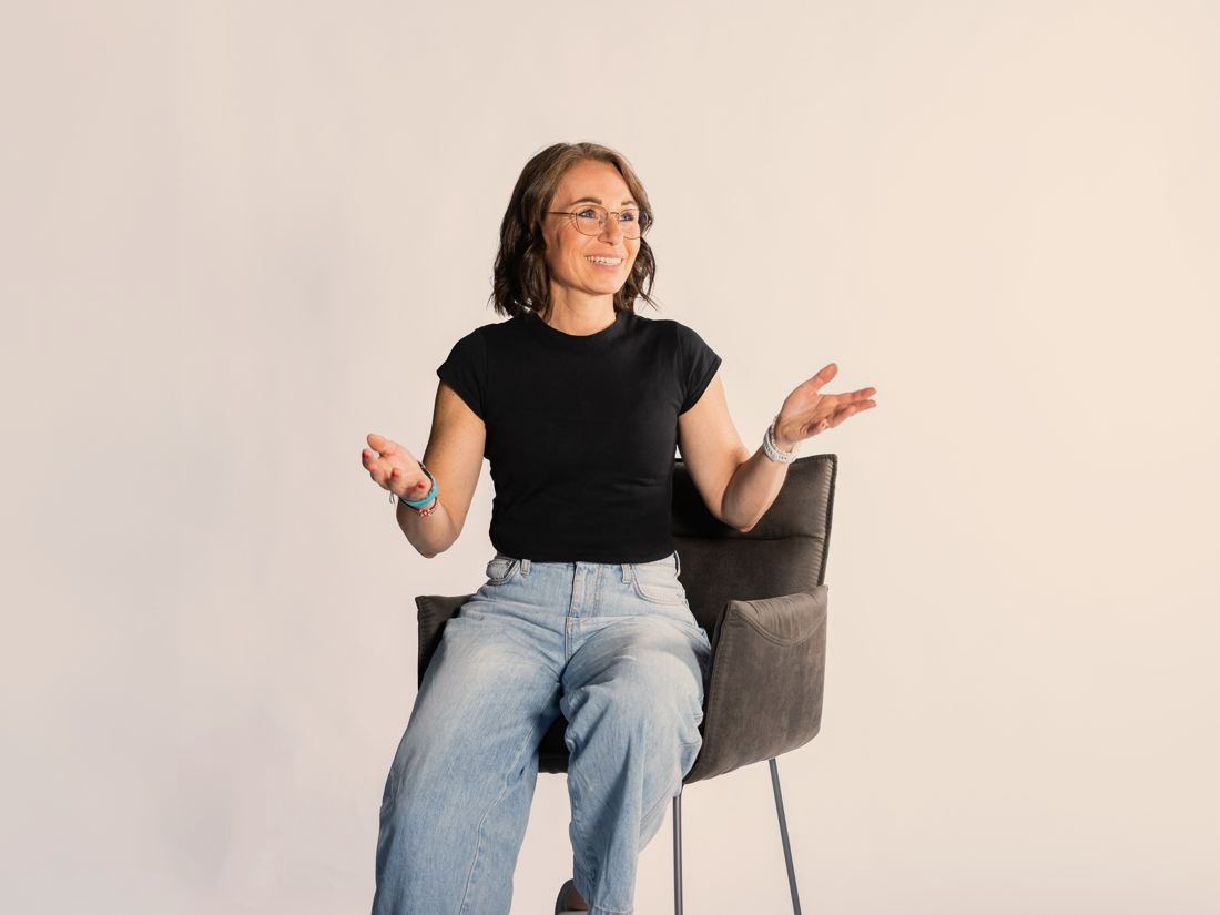 Sabine Pützer im Gespräch