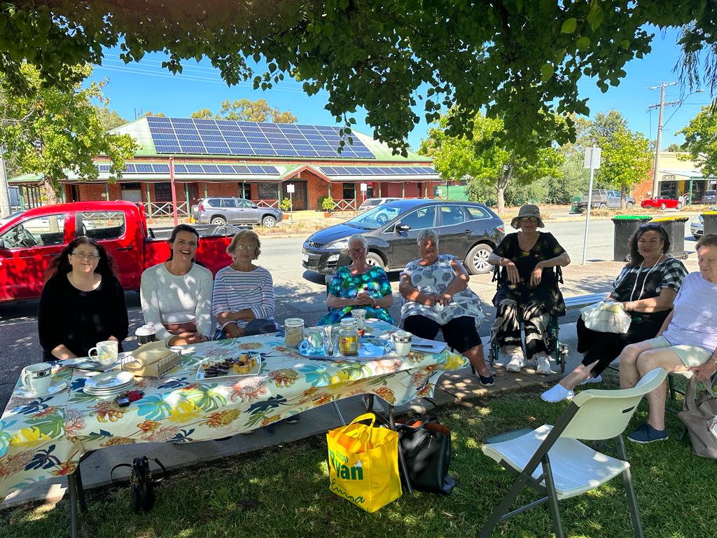 Violet Town hosts MP for Tea & Chat session