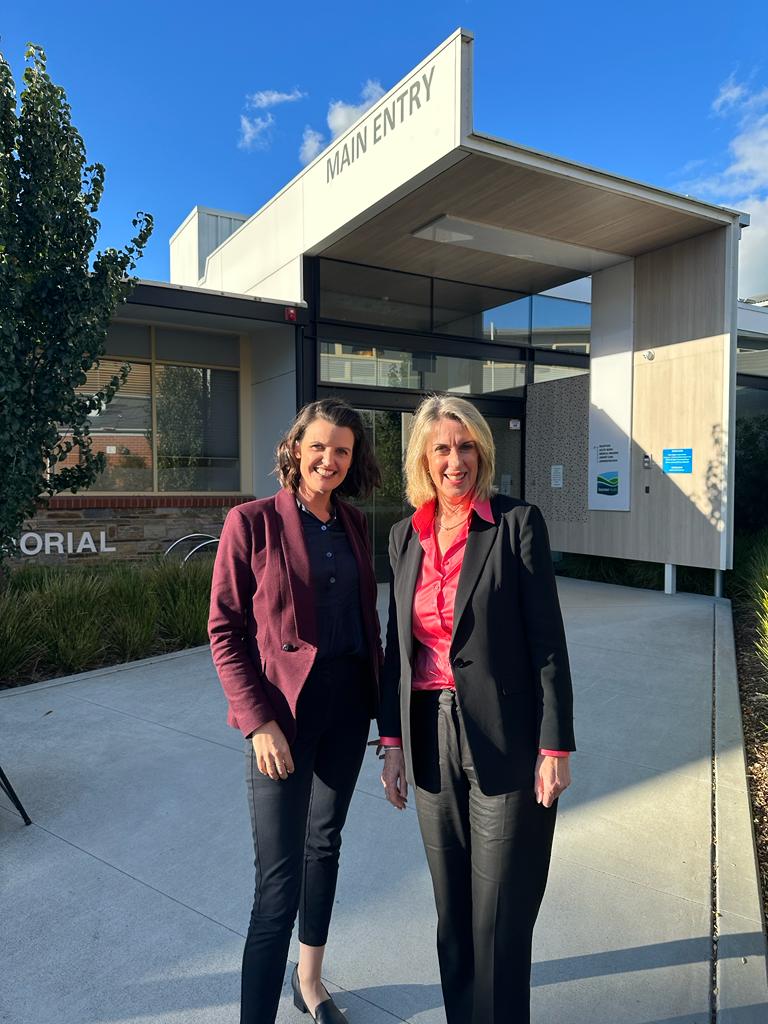 Shadow Health Minister tours Euroa electorate