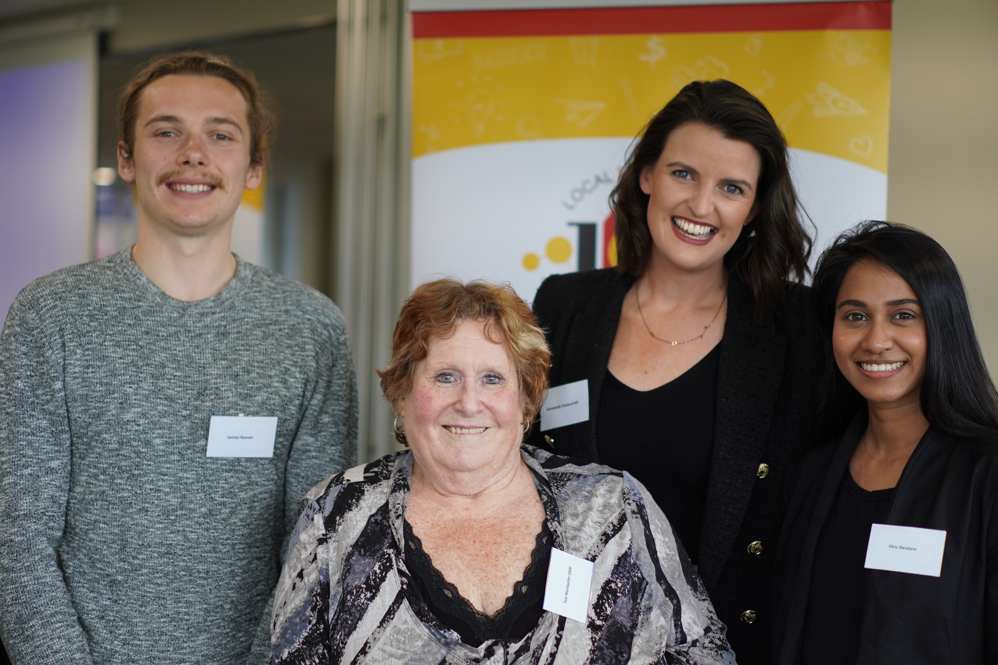 Celebrating volunteer grant recipients