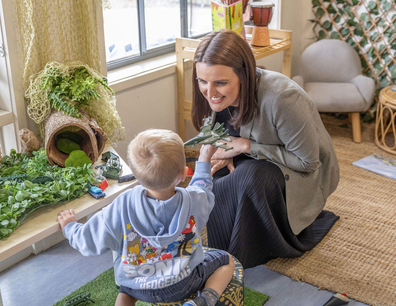 Childcare issues must be resolved in new year