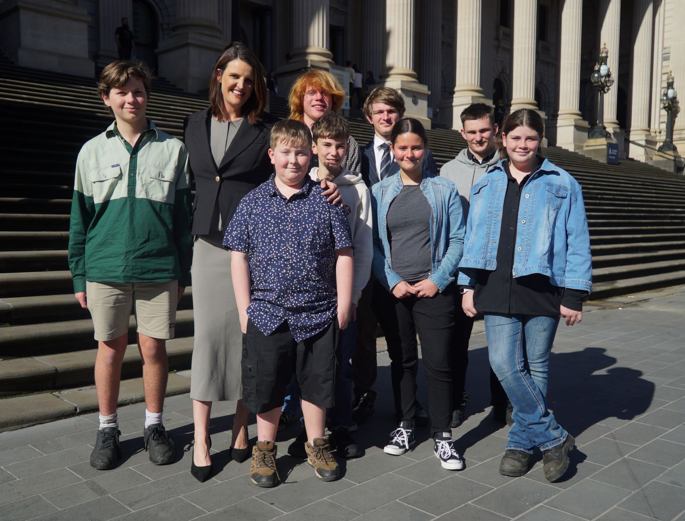 Weary Dunlop winners welcomed to Parliament