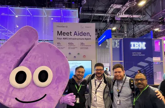 StackGen team at AWS re:Invent 2025
