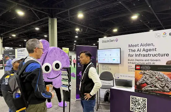 StackGen team at AWS re:Invent 2025