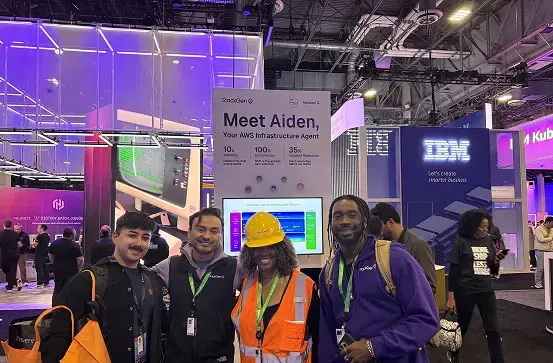StackGen team at AWS re:Invent 2025