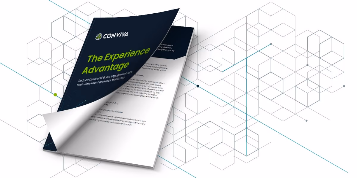 The Experience Advantage: Reduce Costs and Boost Engagement with Real-Time User Experience Monitoring
