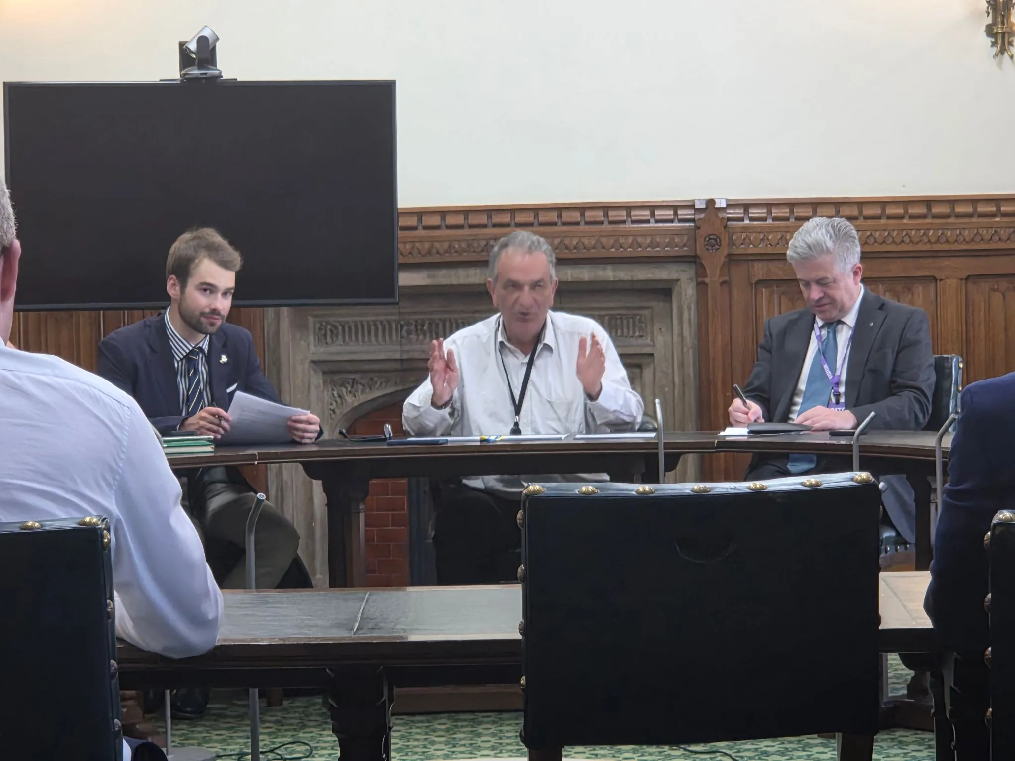 The first official meeting of the All-Party Parliamentary Group