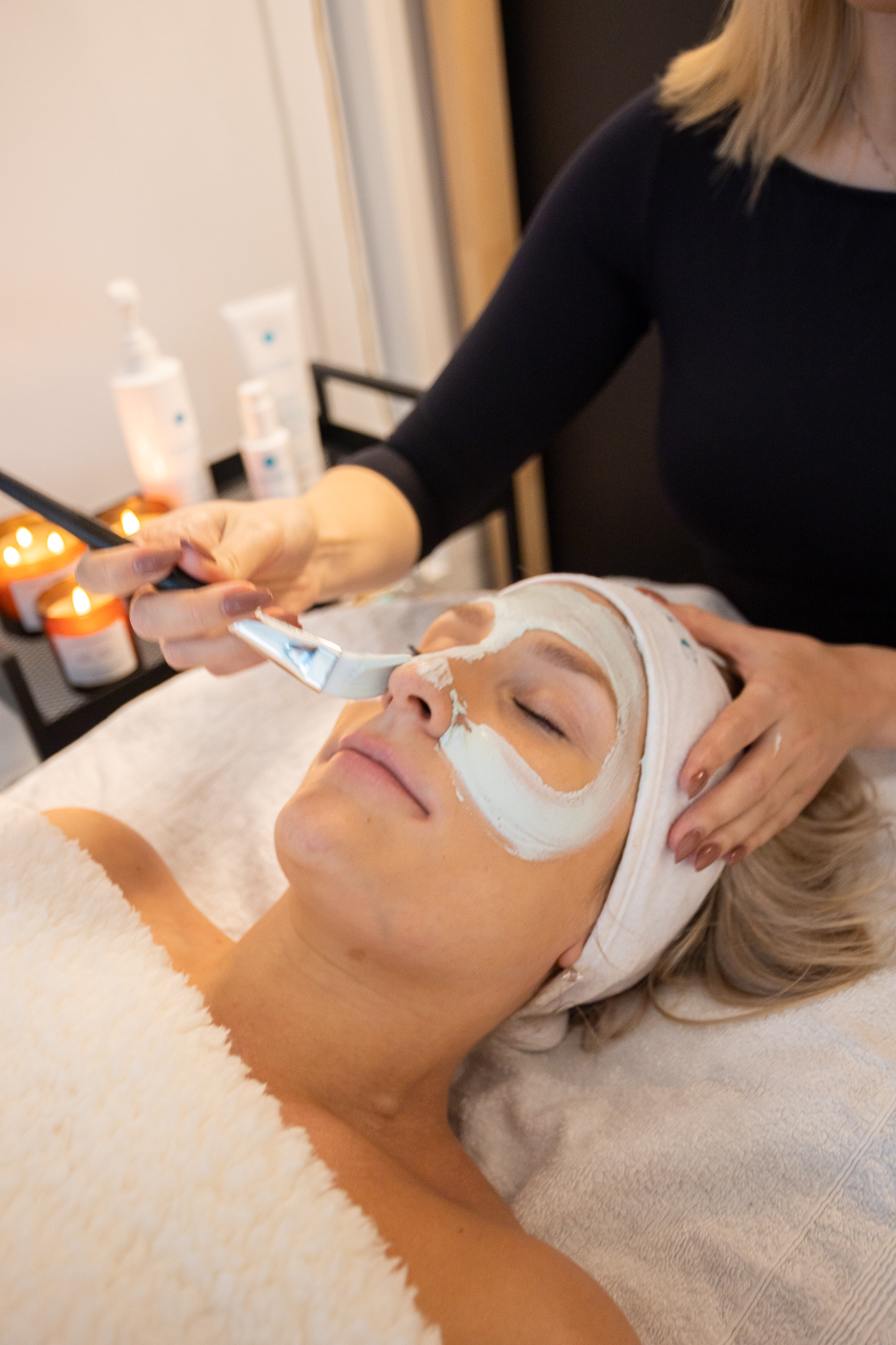 Kasvonaamion levitys Vendace Hair & Beautyssa