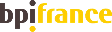 Logo de bpi france avec 'bpi' en noir et 'france' en jaune.