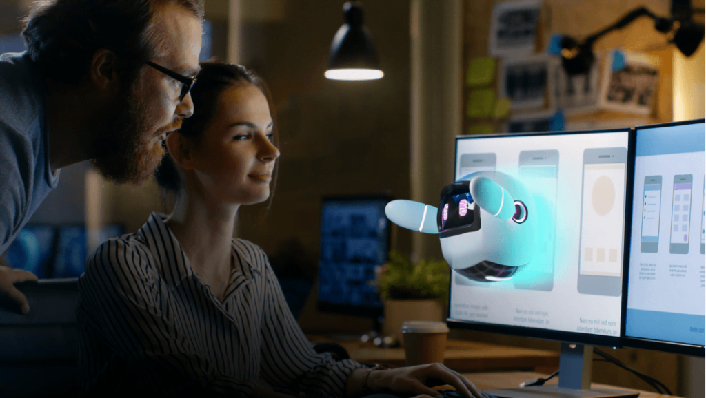 Cover of the whitepaper The ultimate AI guide for businesses