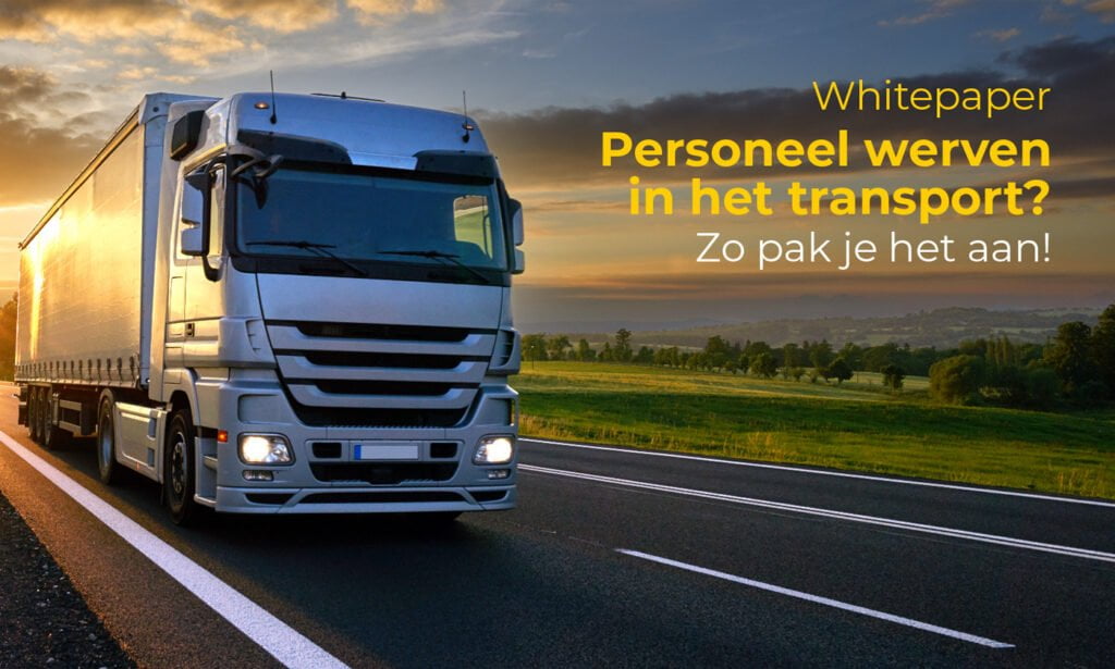 Cover of the whitepaper Recruiting staff in the transport sector