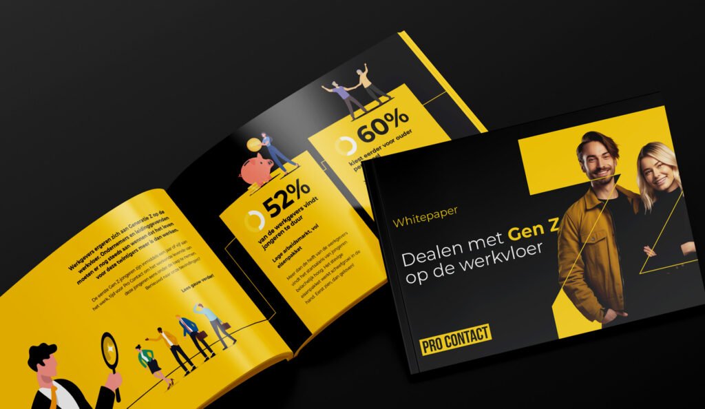 Cover of the whitepaper Dealing with Gen Z in the workplace