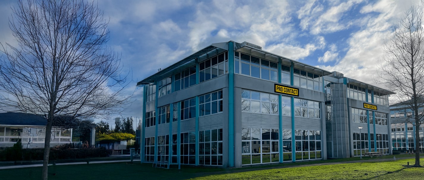 Pro Contact office on the Gyroscoopweg in Amsterdam
