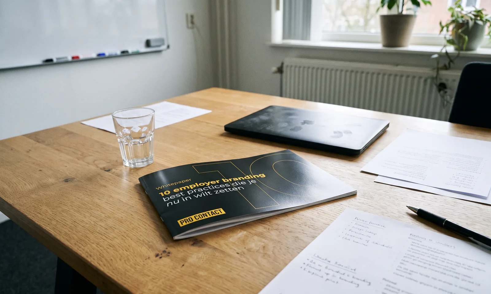 Cover van de whitepaper 10 employer branding best practices
