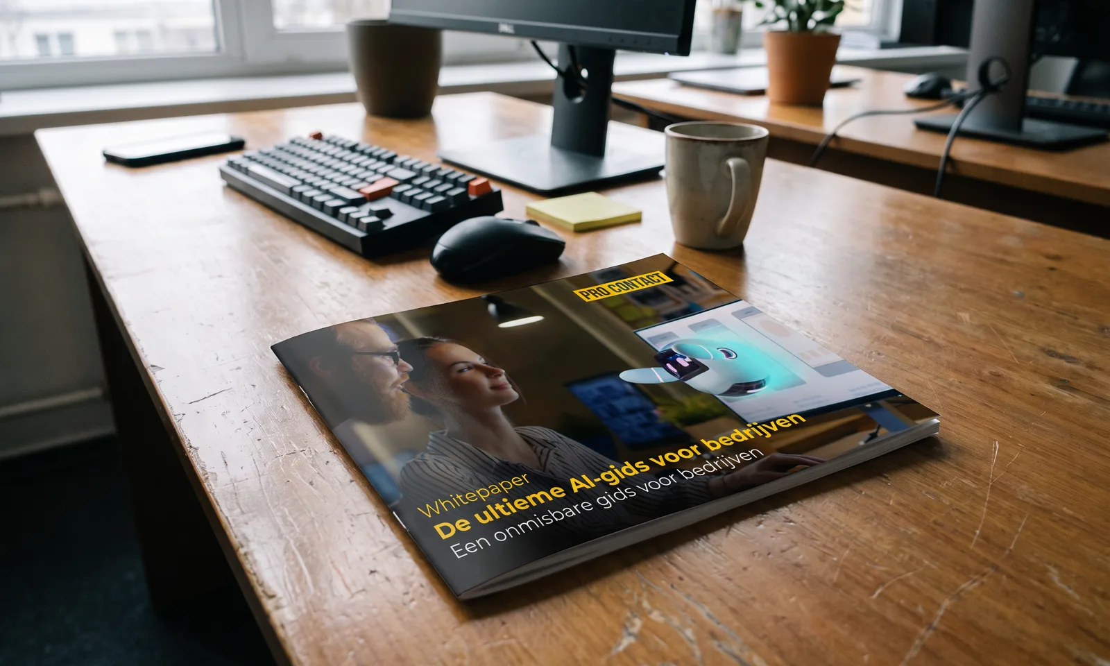 Cover van de whitepaper De ultieme AI-gids voor bedrijven