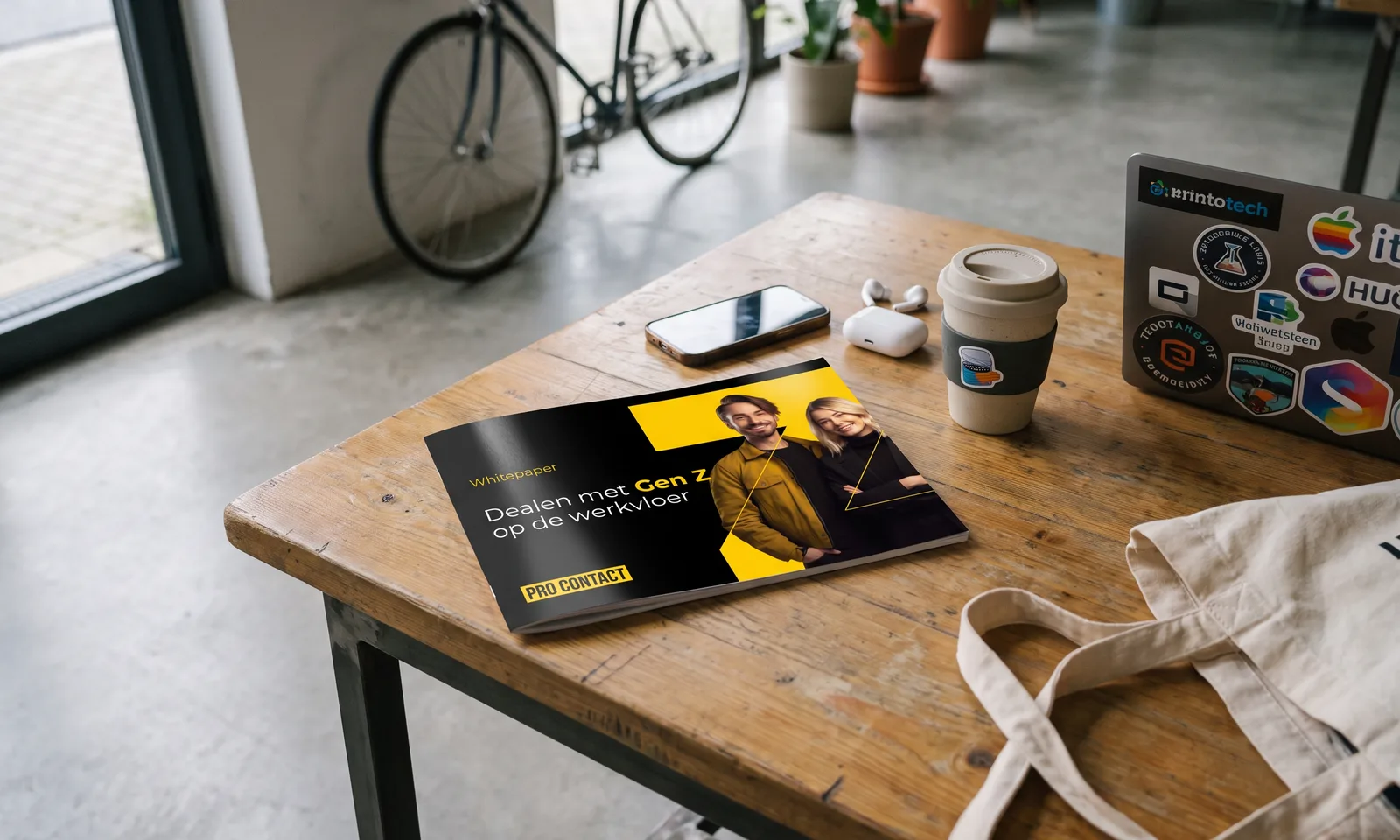 Cover van de whitepaper Dealen met Gen Z op de werkvloer