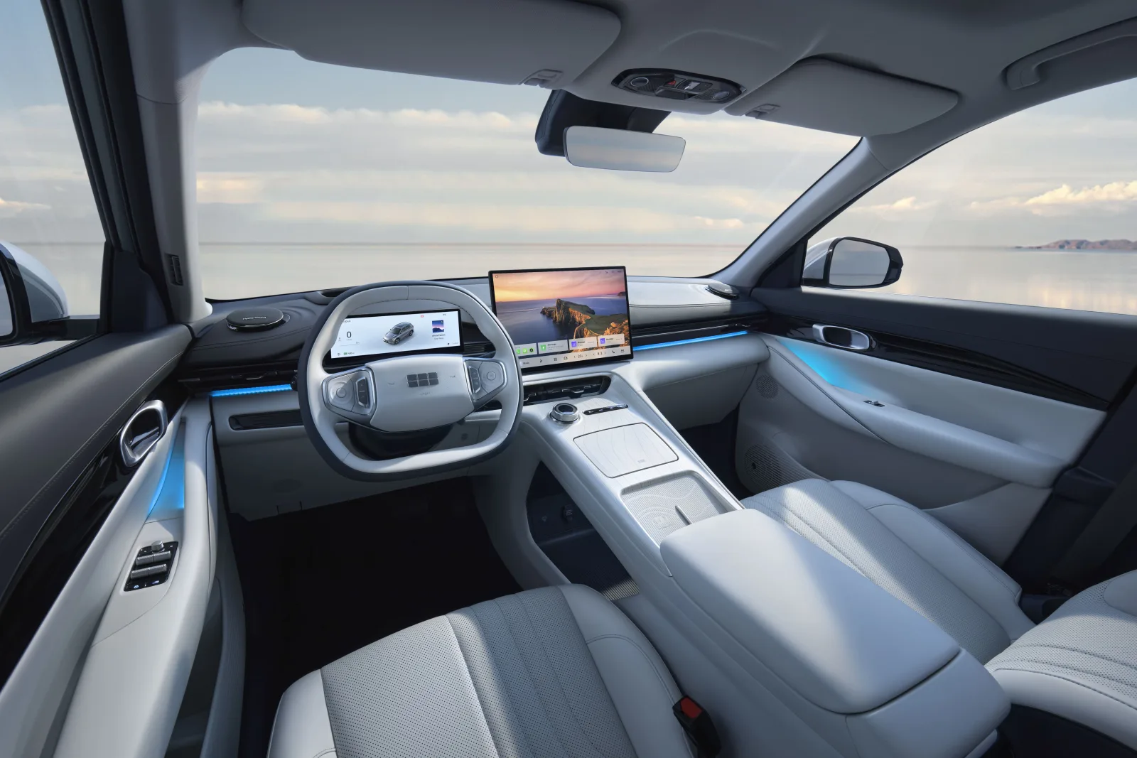 Geely E5 Interieur – 15,4-Zoll-Touchscreen