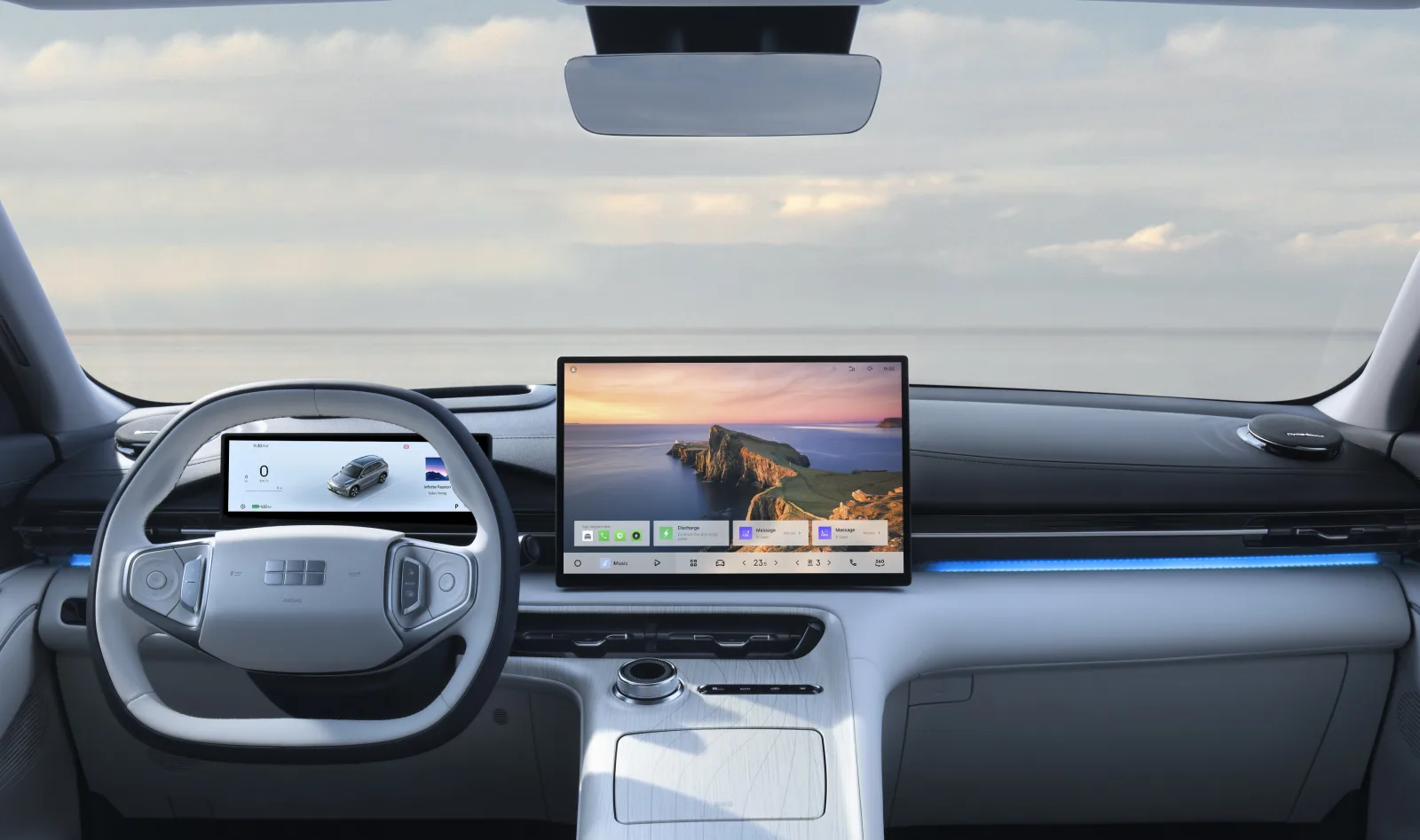 Geely E5 – Flyme-Auto-System