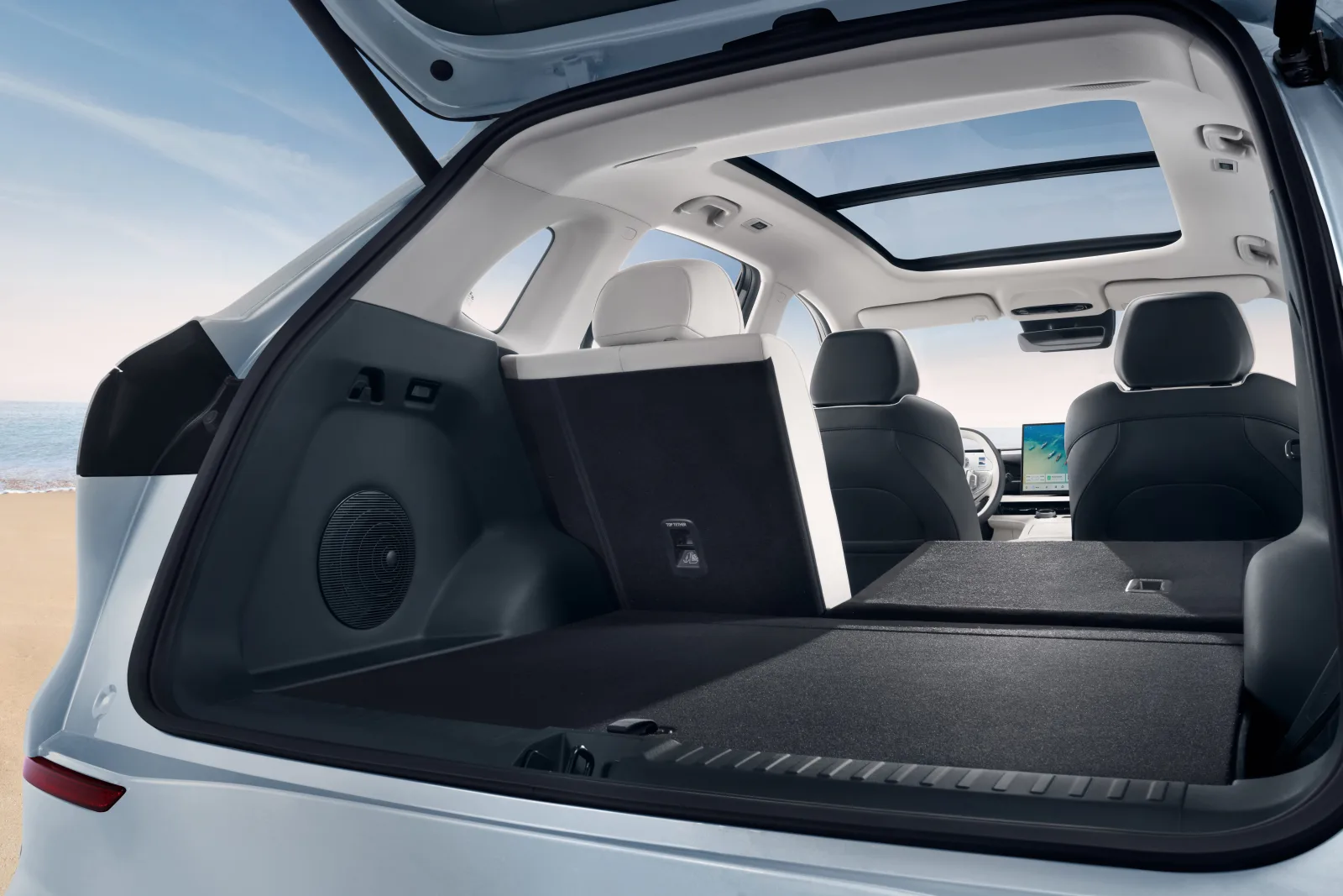 Geely E5 Komfort – Stauraum