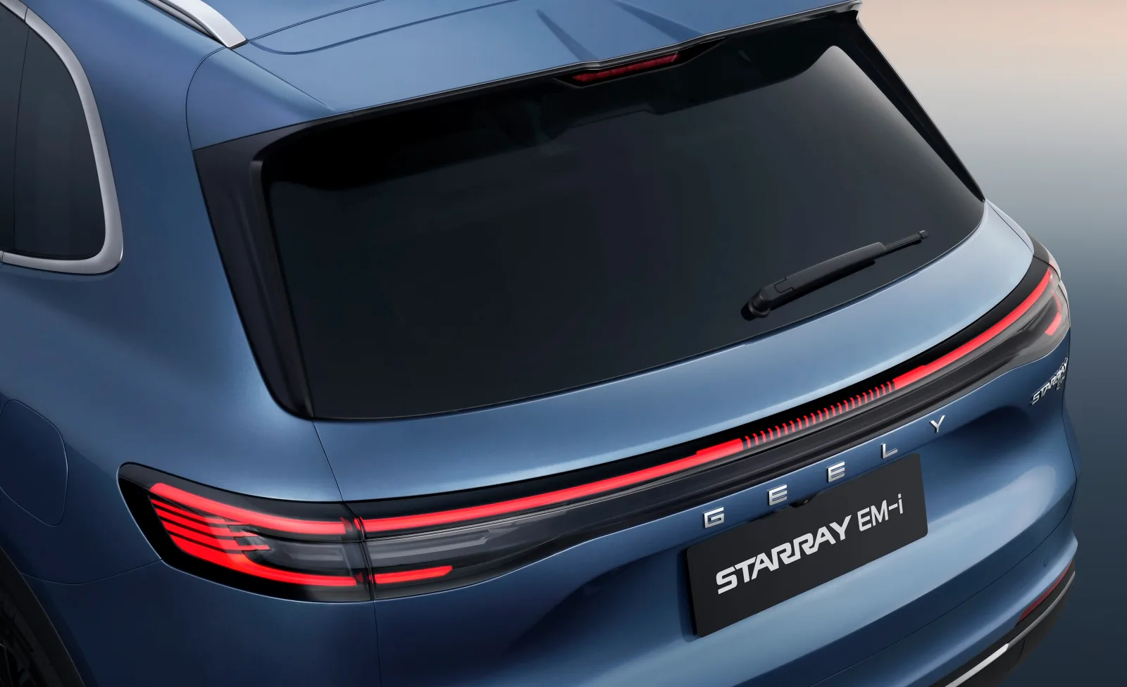 Geely Starray EM-i – Elegantes LED-Rücklicht