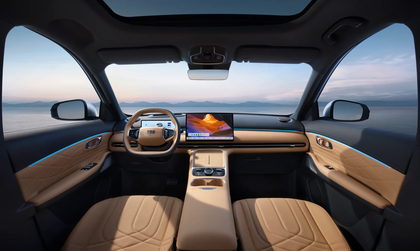 Geely Starray EM-i – digitales Cockpit