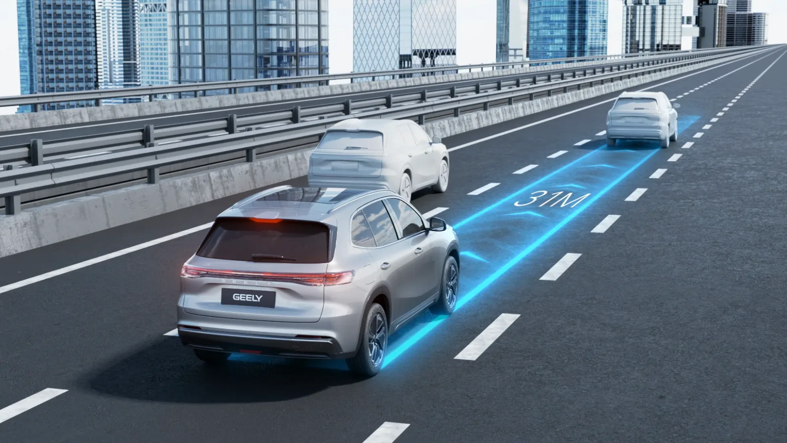 Geely Starray EM-i – Adaptiver Tempomat