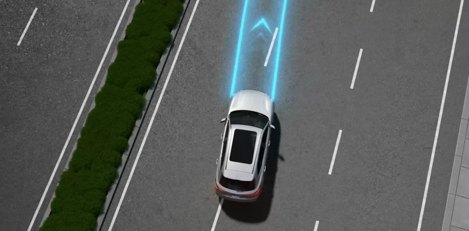 Geely Starray EM-i – Spurwechselassistent