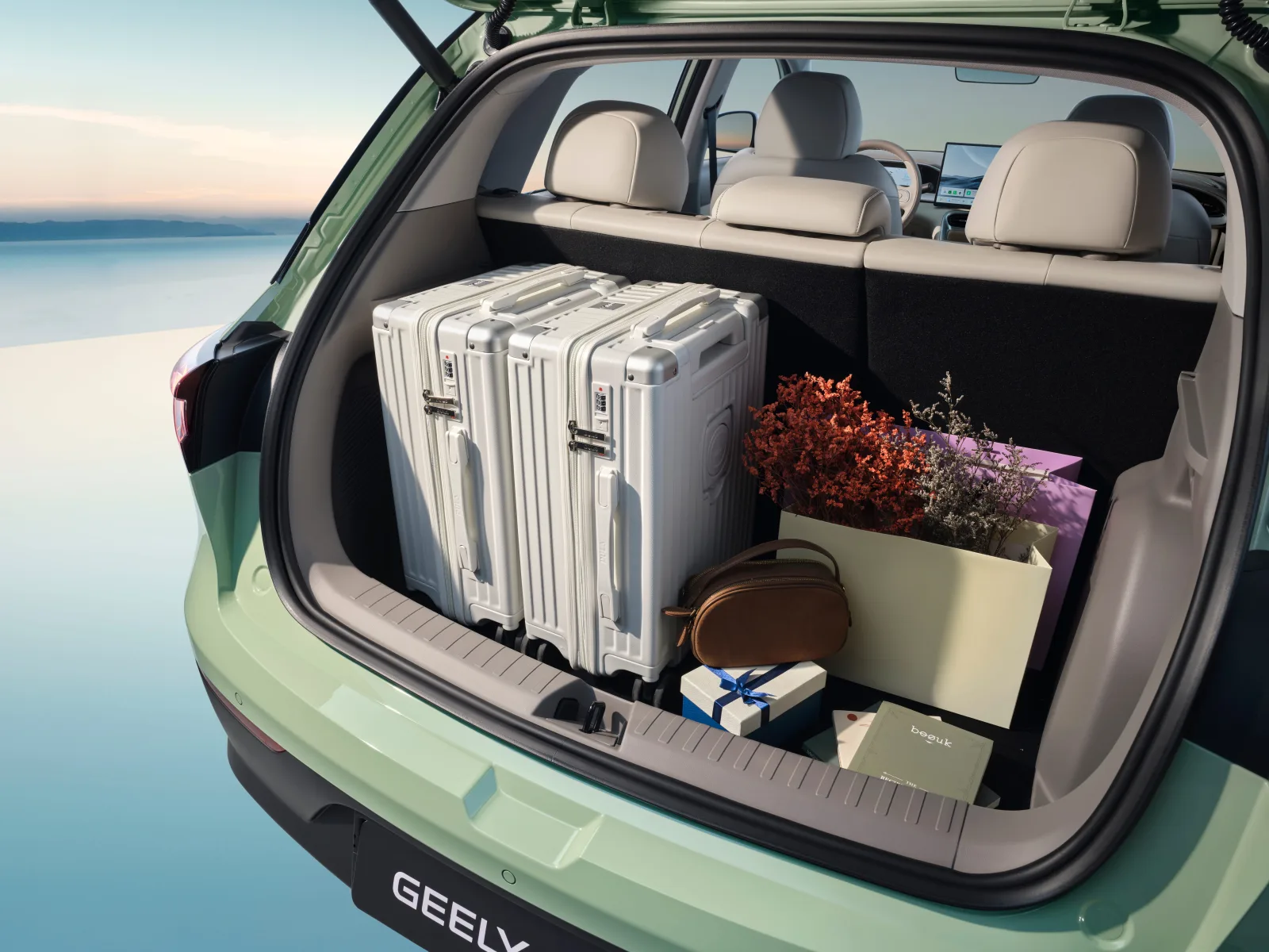 Geely E2 – Kofferraum