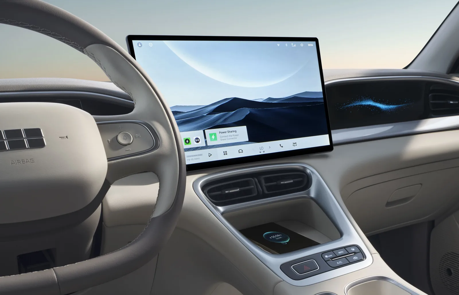 Geely E2 – 14,6-Zoll-Zentraldisplay