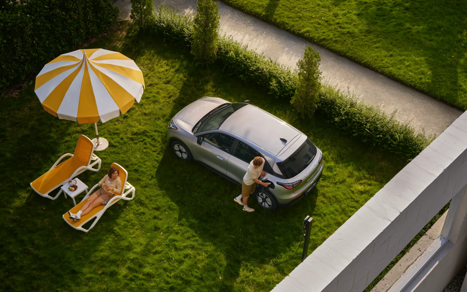Geely E2 – Multi-Link-Hinterachse