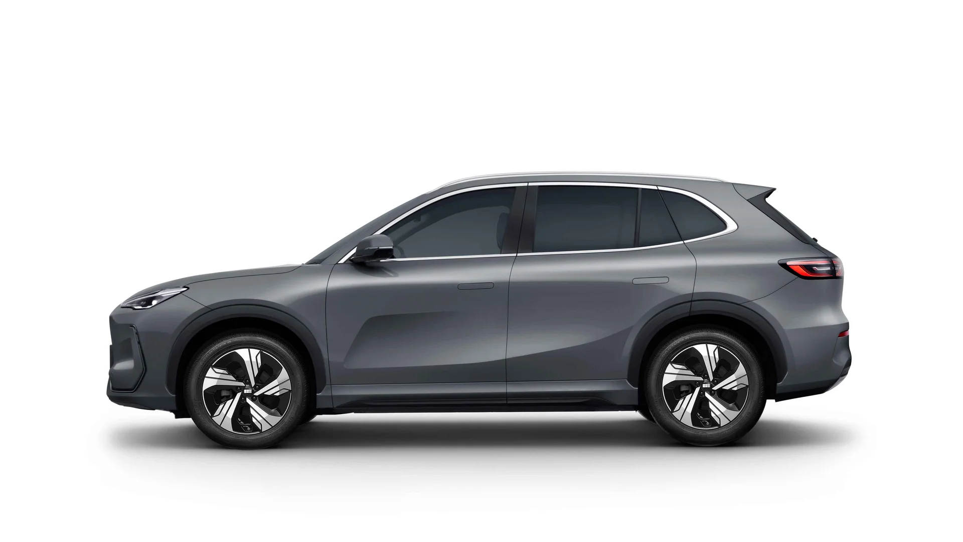 Geely E5 in Frostgrau