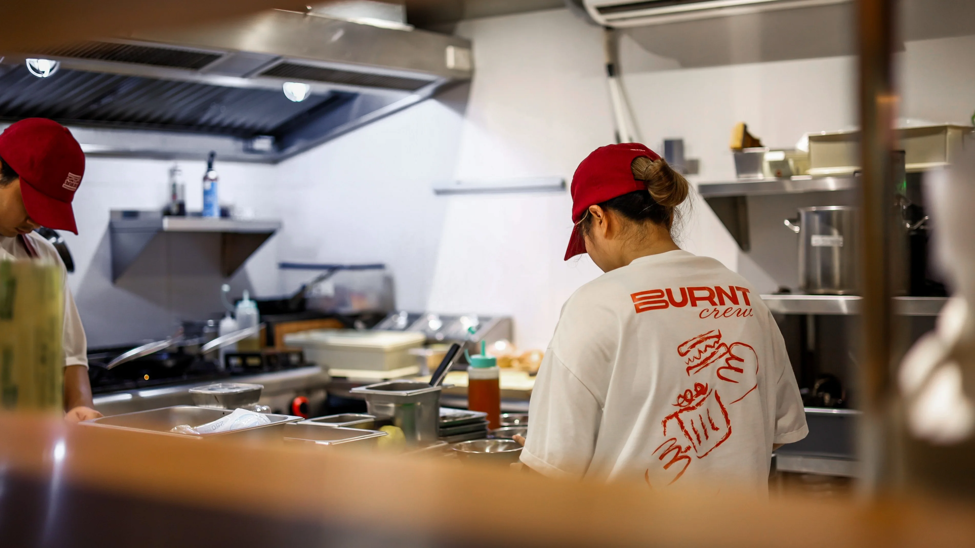 BURNT crew at work in the kitchen