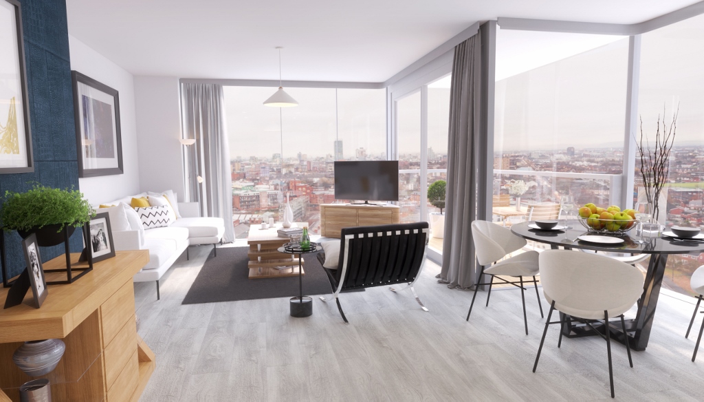 High-rise apartments to be built in Old Trafford