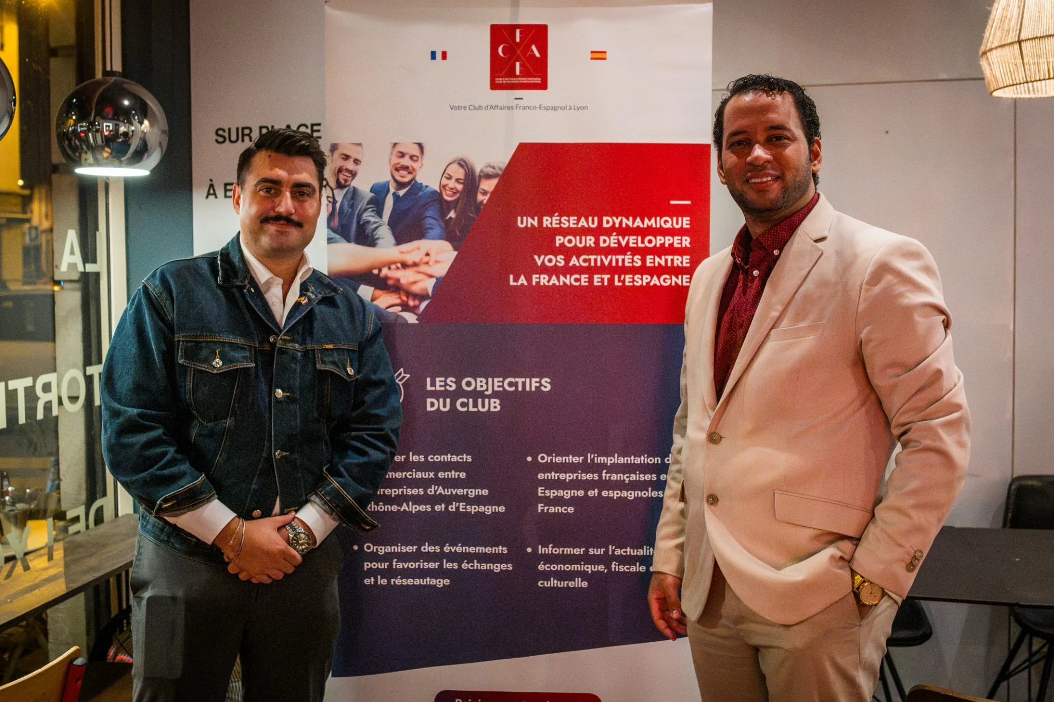 Alberto Cruz et Ludovic Berthier à La Divine, Lyon
