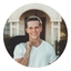 A guy smiling.