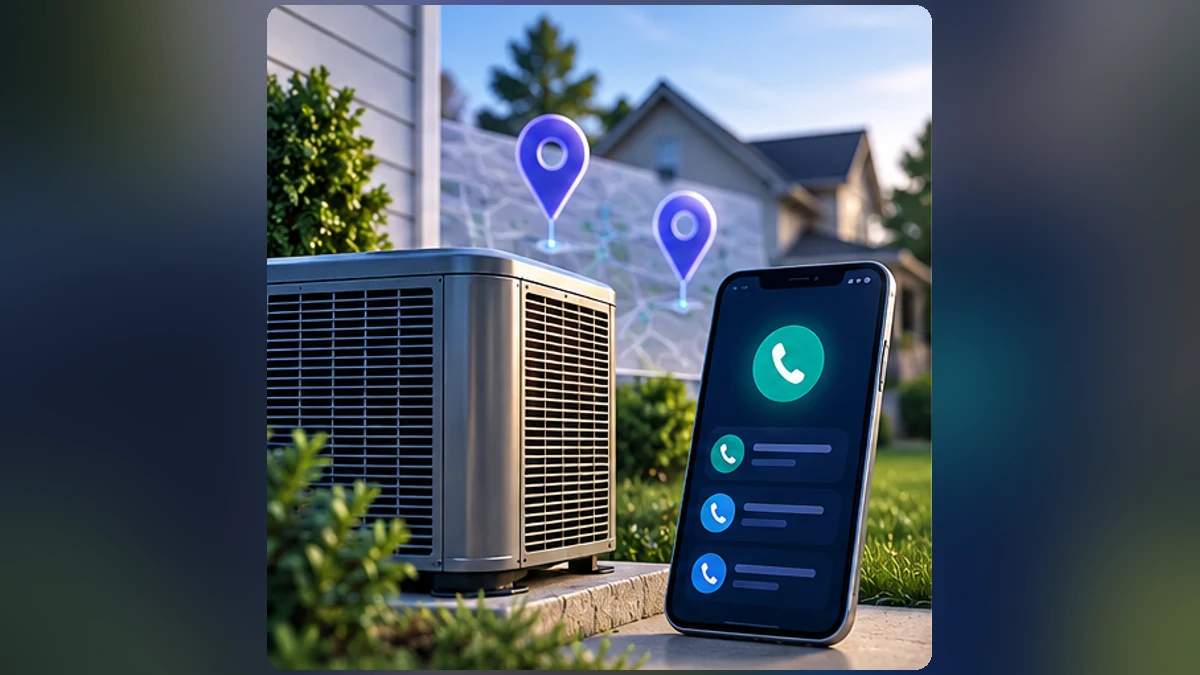 HVAC marketing topic illustration