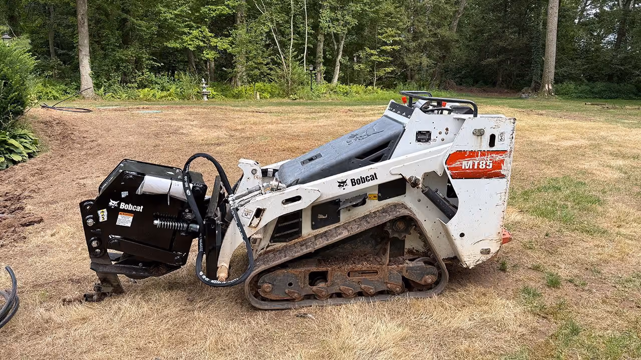 Irrigation installation and repair by Earth Management Solutions in Eastern Connecticut